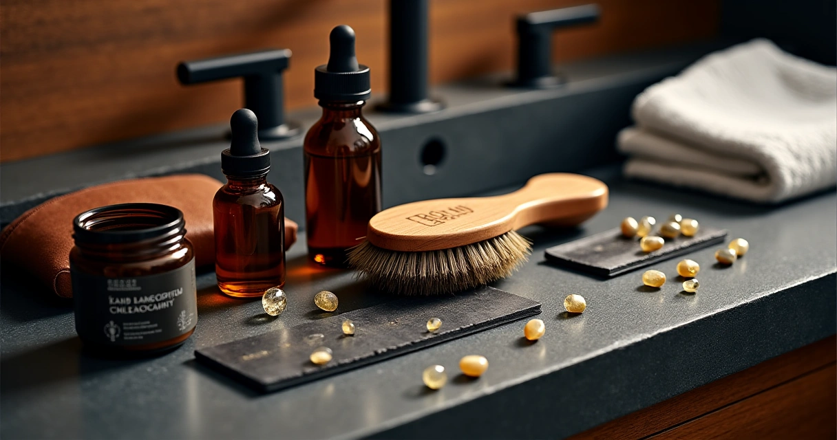 Men’s Beard Growth Kickstart: Vitamins and Tools for Winter
